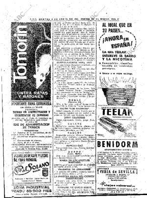 ABC MADRID 04-04-1961 página 40
