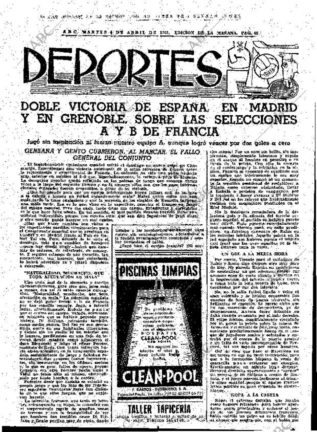 ABC MADRID 04-04-1961 página 49