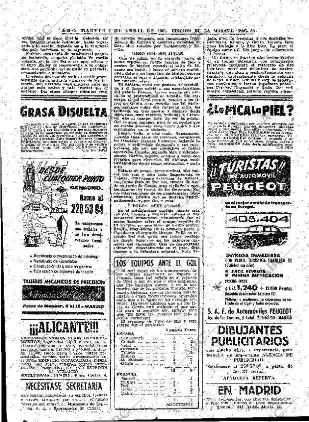 ABC MADRID 04-04-1961 página 50