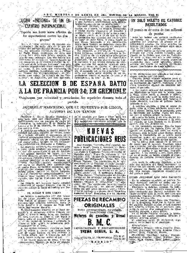 ABC MADRID 04-04-1961 página 52