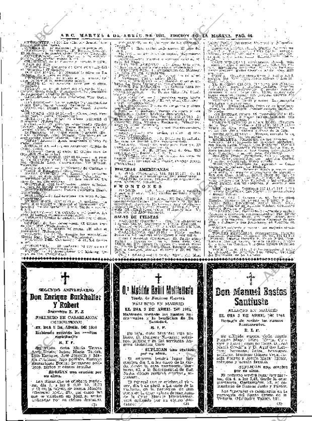ABC MADRID 04-04-1961 página 64