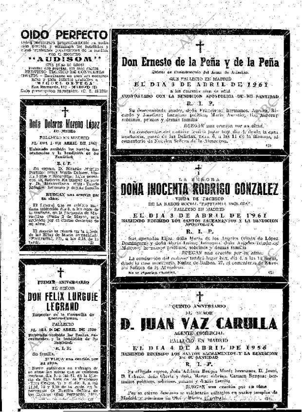 ABC MADRID 04-04-1961 página 72