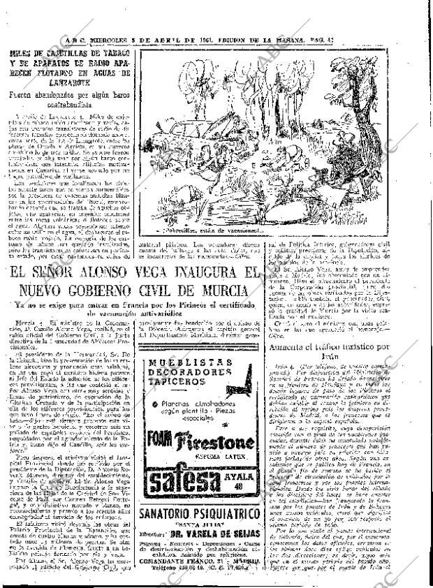 ABC MADRID 05-04-1961 página 47