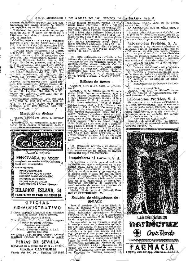 ABC MADRID 05-04-1961 página 54