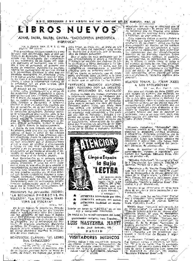 ABC MADRID 05-04-1961 página 58