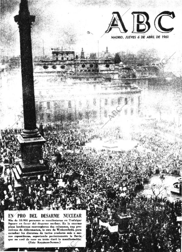 ABC MADRID 06-04-1961 página 1