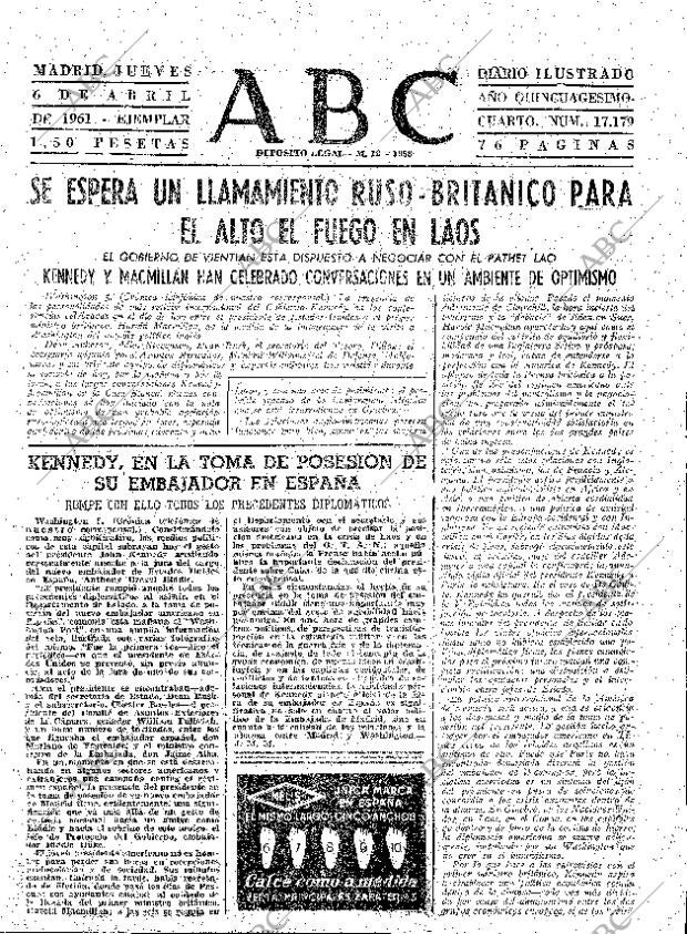ABC MADRID 06-04-1961 página 31
