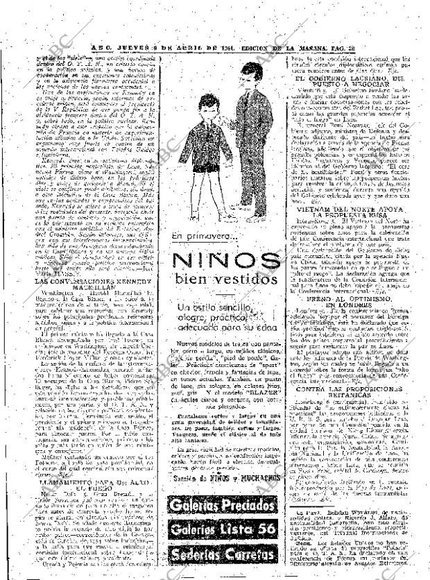 ABC MADRID 06-04-1961 página 32