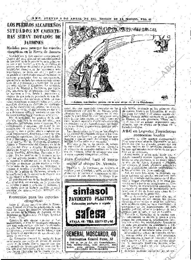 ABC MADRID 06-04-1961 página 45