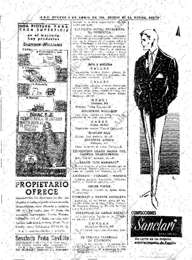 ABC MADRID 06-04-1961 página 50