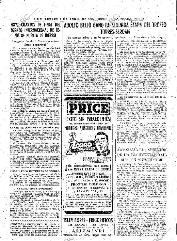 ABC MADRID 06-04-1961 página 57