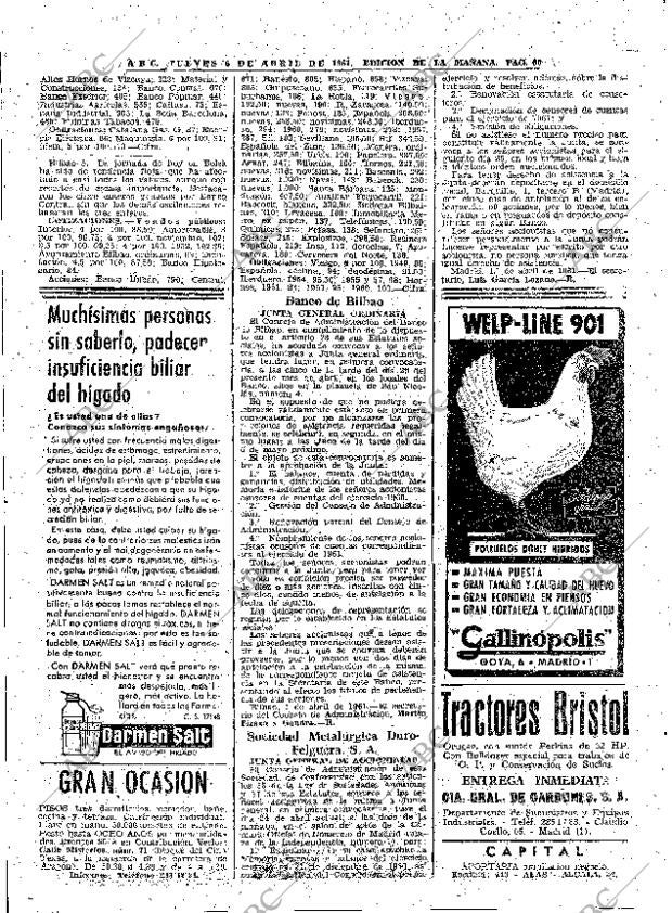 ABC MADRID 06-04-1961 página 60