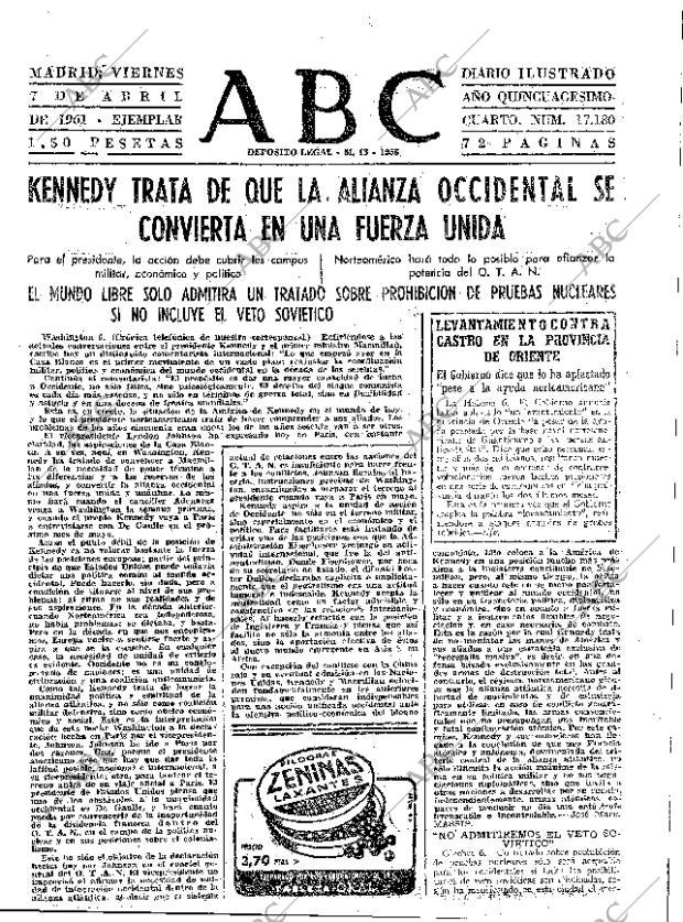 ABC MADRID 07-04-1961 página 31