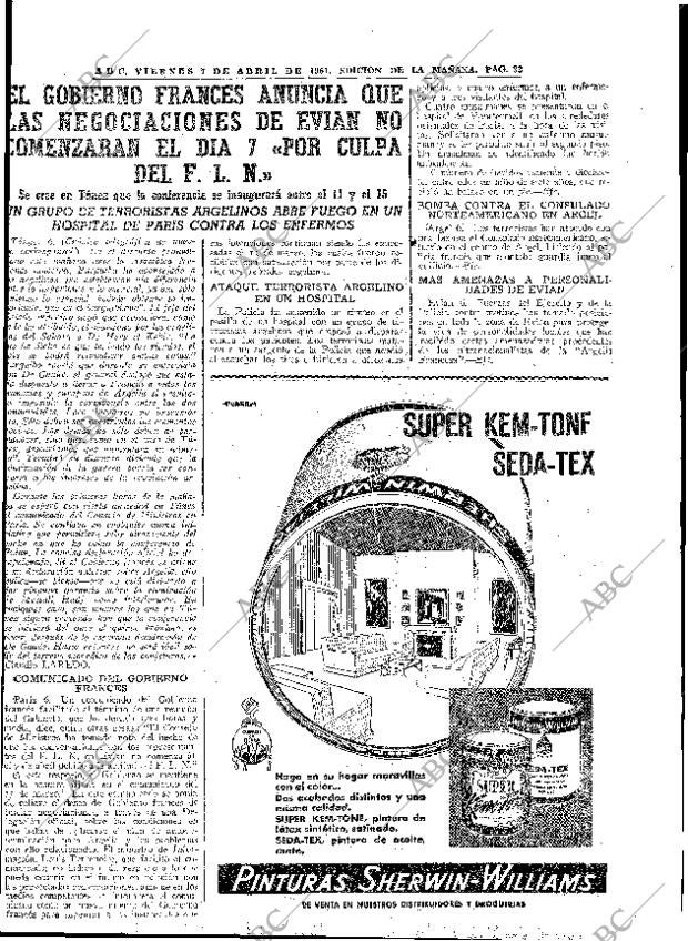 ABC MADRID 07-04-1961 página 33