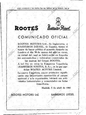ABC MADRID 07-04-1961 página 44