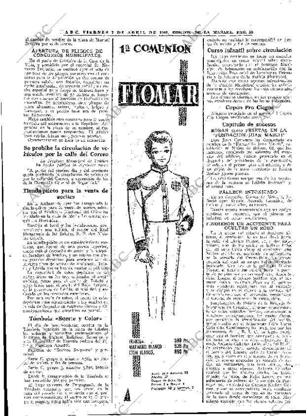 ABC MADRID 07-04-1961 página 50