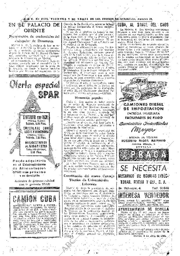 ABC SEVILLA 07-04-1961 página 30