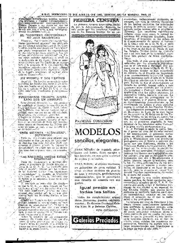ABC MADRID 12-04-1961 página 32
