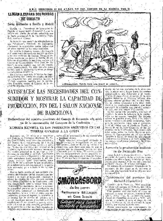 ABC MADRID 12-04-1961 página 51