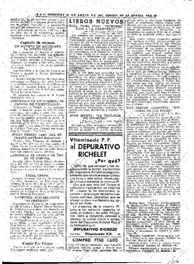 ABC MADRID 12-04-1961 página 56