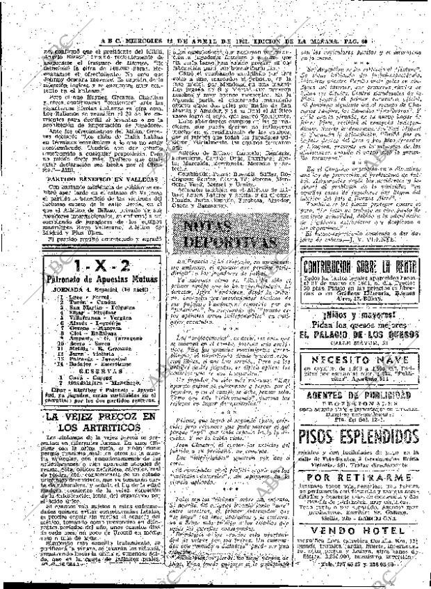 ABC MADRID 12-04-1961 página 60