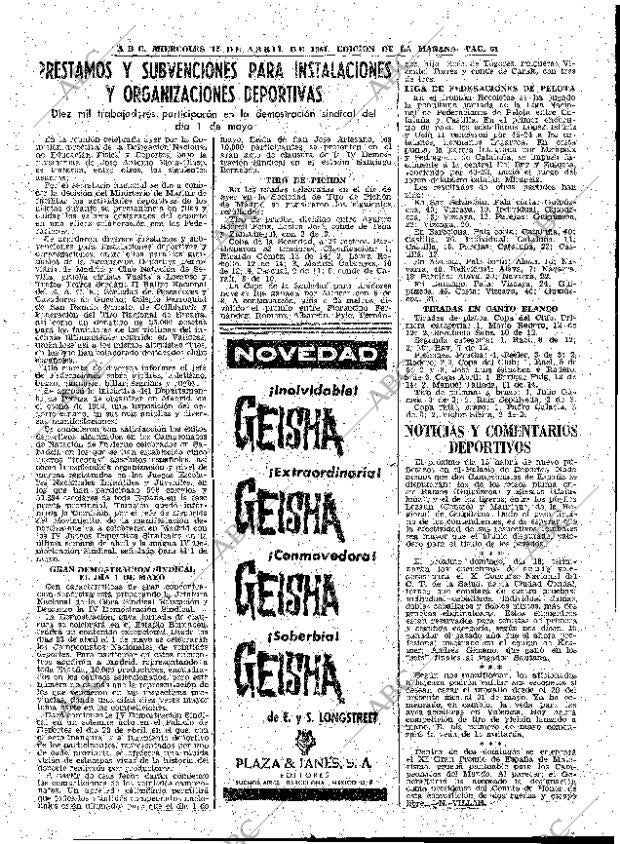 ABC MADRID 12-04-1961 página 61