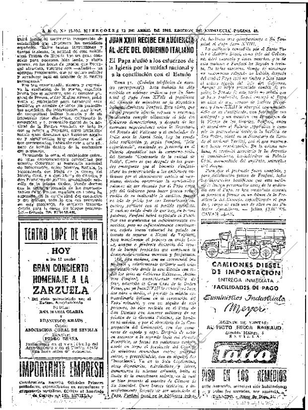 ABC SEVILLA 12-04-1961 página 40