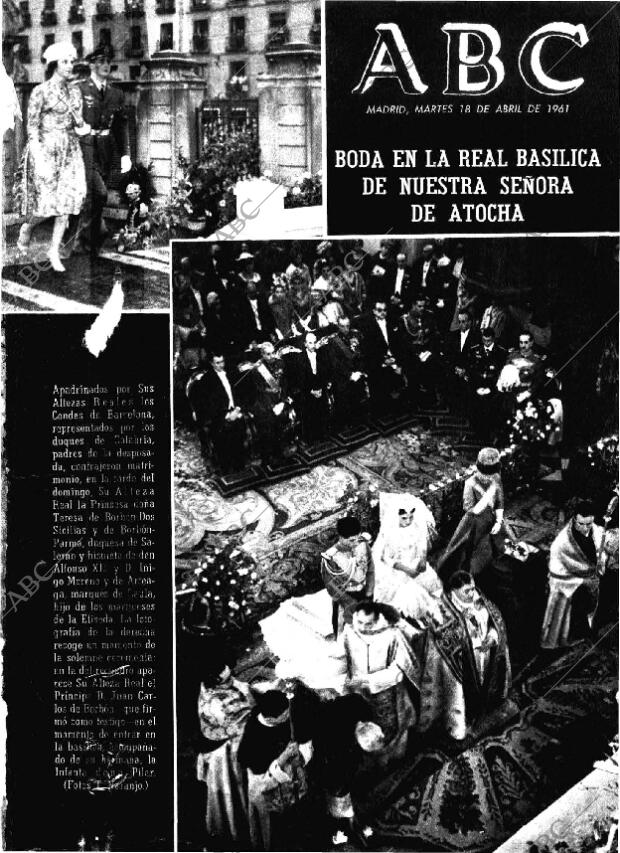 ABC MADRID 18-04-1961 página 1