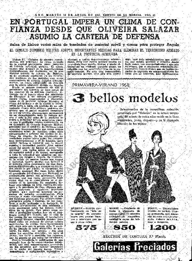 ABC MADRID 18-04-1961 página 53