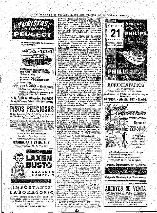 ABC MADRID 18-04-1961 página 54