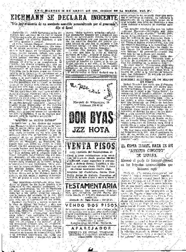 ABC MADRID 18-04-1961 página 56