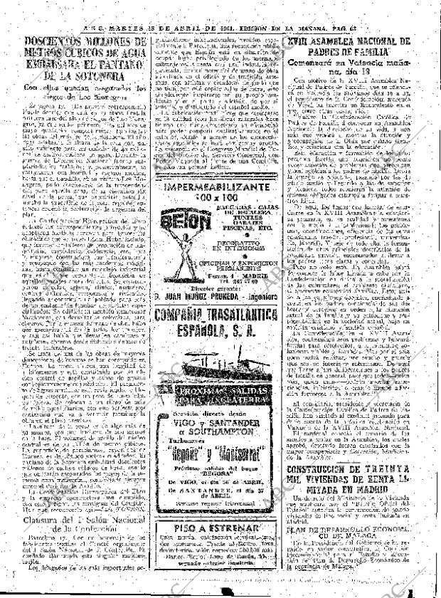 ABC MADRID 18-04-1961 página 63
