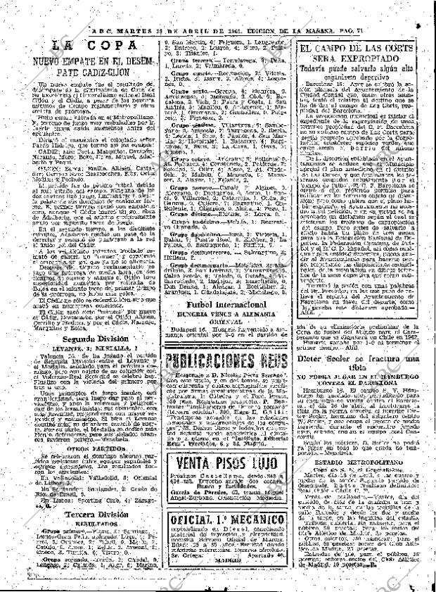 ABC MADRID 18-04-1961 página 71