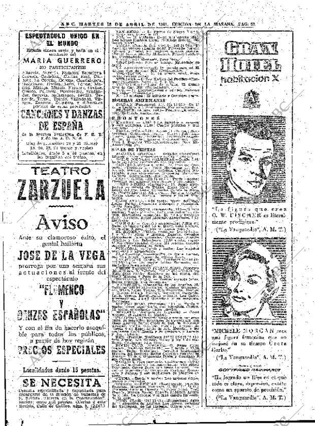 ABC MADRID 18-04-1961 página 80