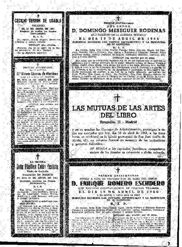 ABC MADRID 18-04-1961 página 89