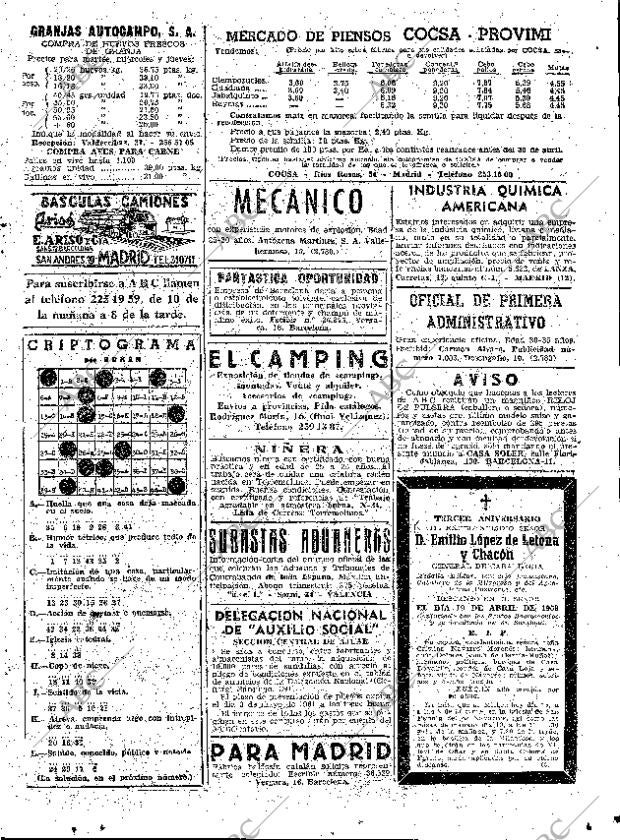 ABC MADRID 18-04-1961 página 91