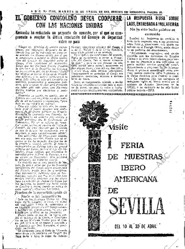 ABC SEVILLA 18-04-1961 página 35