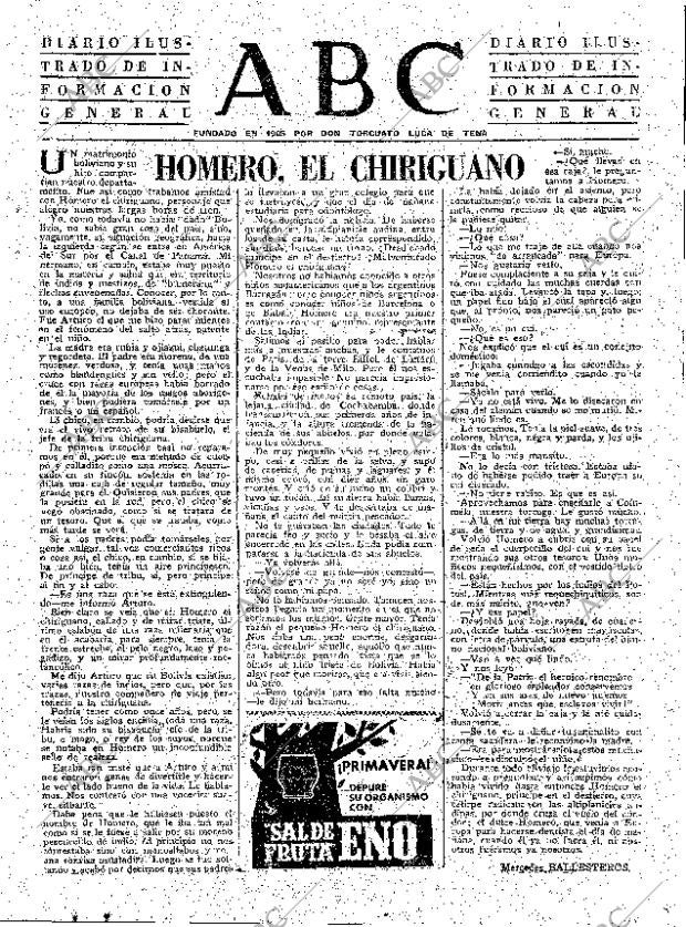ABC MADRID 21-04-1961 página 3