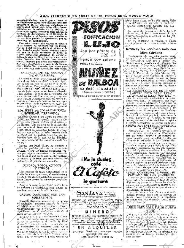 ABC MADRID 21-04-1961 página 50