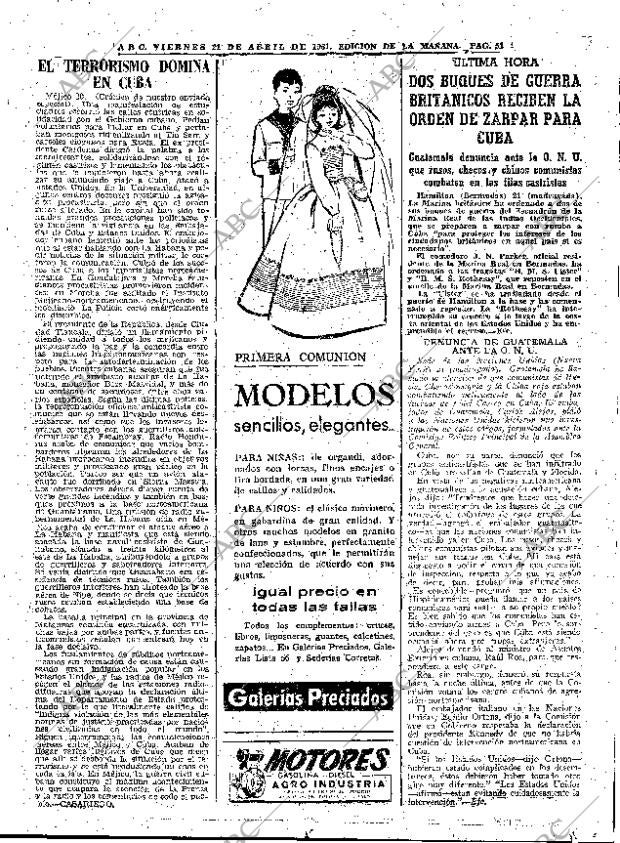 ABC MADRID 21-04-1961 página 51