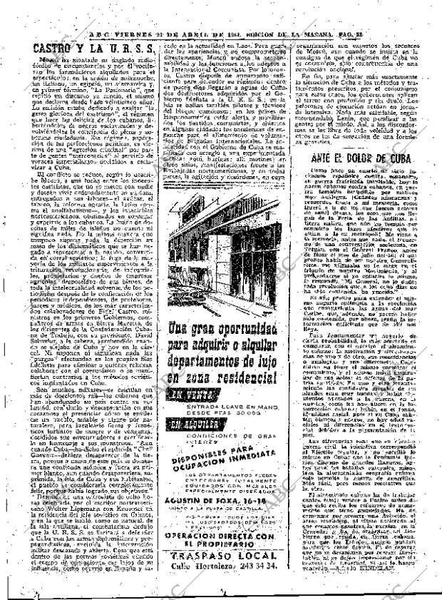 ABC MADRID 21-04-1961 página 52