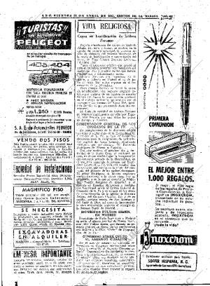 ABC MADRID 21-04-1961 página 62
