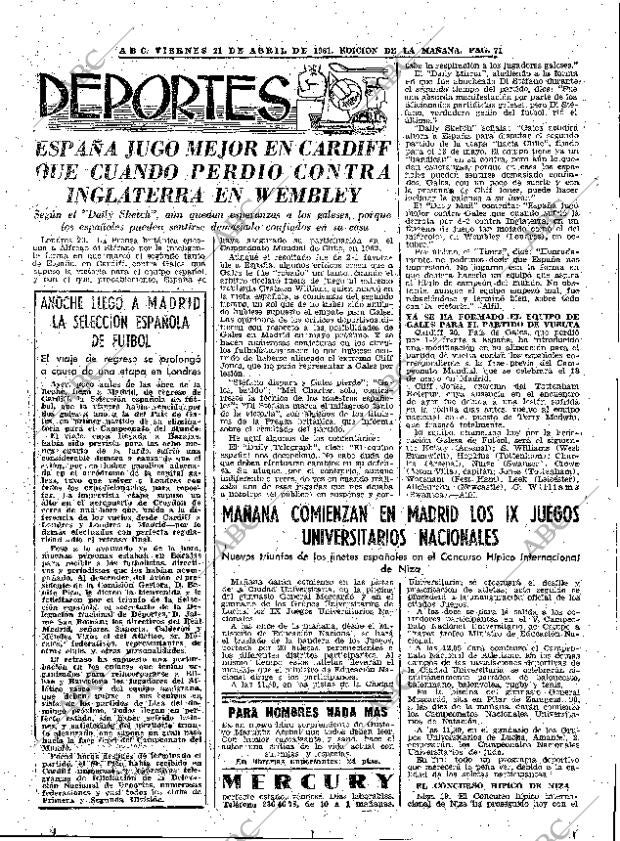 ABC MADRID 21-04-1961 página 71
