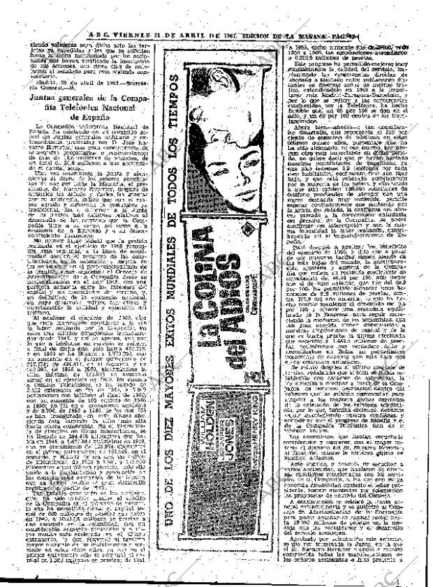 ABC MADRID 21-04-1961 página 75