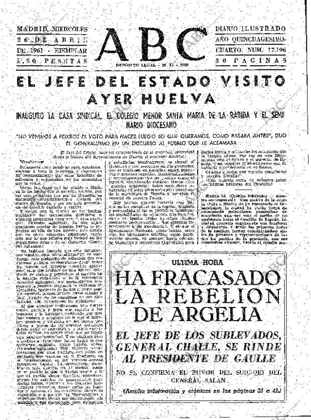 ABC MADRID 26-04-1961 página 31