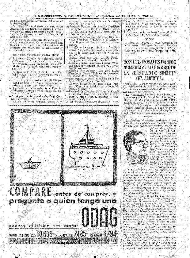 ABC MADRID 26-04-1961 página 51
