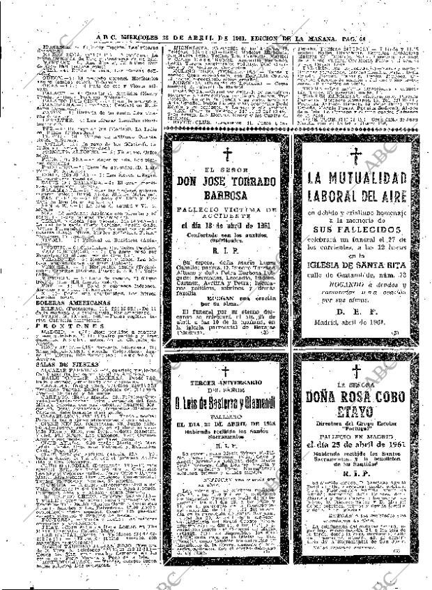 ABC MADRID 26-04-1961 página 68