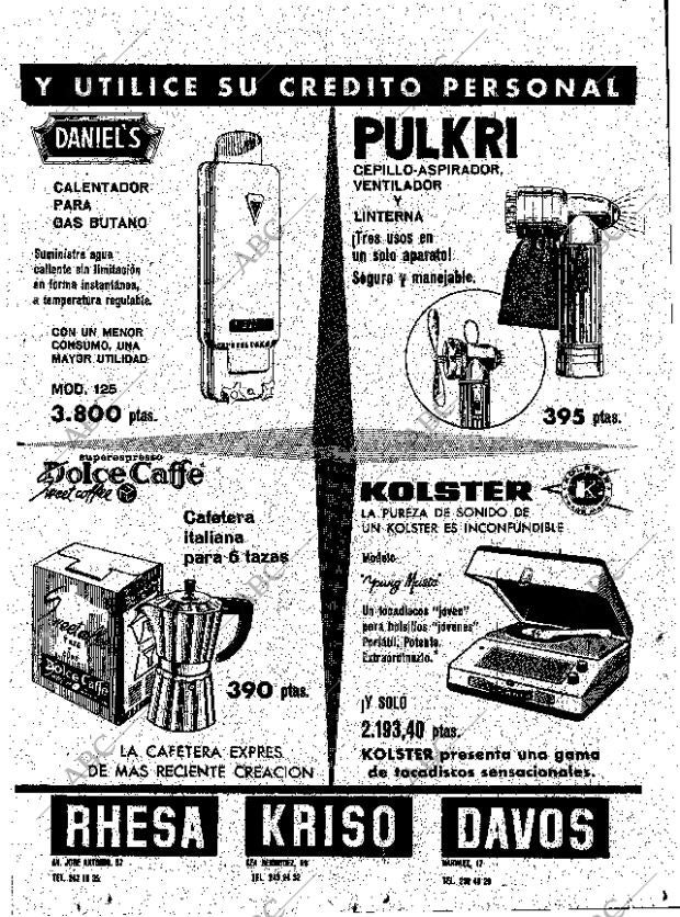 ABC MADRID 26-04-1961 página 7
