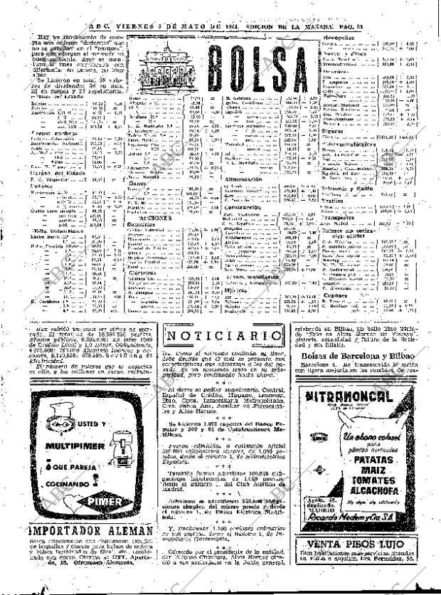 ABC MADRID 05-05-1961 página 51
