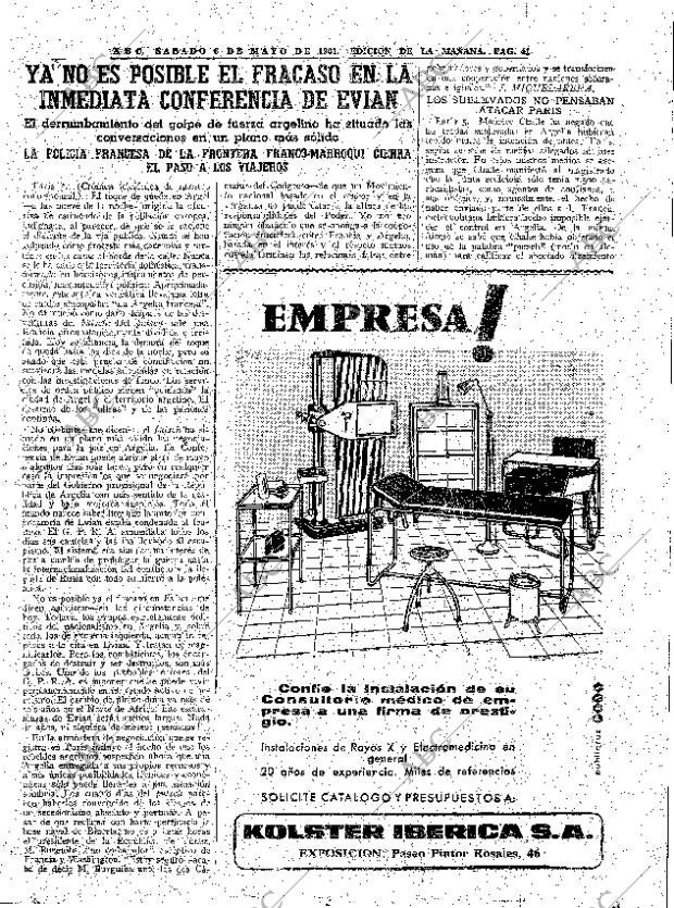 ABC MADRID 06-05-1961 página 41